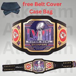 Kansas City Chiefs Super Bowl LVIII Championship Belt KC Title 4mm Adult Size