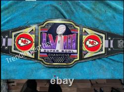 Kansas City Chiefs Super Bowl LVIII Championship Legacy Title Belt Adult Size