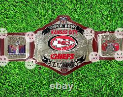 Kansas City Chiefs Super Bowl LVIII Championship belt 2mm brass