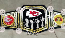 Kansas City Chiefs Super Bowl LVIII Championship belt 2mm brass