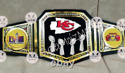 Kansas City Chiefs Super Bowl LVIII Championship belt 2mm brass