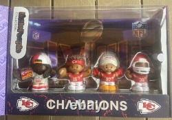 Kansas City Chiefs Super Bowl LVIII Fisher Price Little People & Uno Fandom Game
