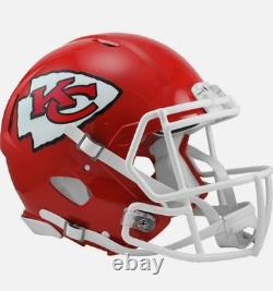 Kansas City Chiefs Super Bowl LVII Champions Riddell Speed Authentic Helmet