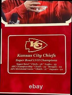 Kansas City Chiefs Super Bowl LVII Champions multiple 4x6 photos & 8x10 framed