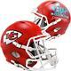 Kansas City Chiefs Super Bowl Lvii Champs Riddell Speed Helmet