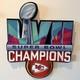 Kansas City Chiefs Super Bowl Lvii Hexhead Art Metal Sign