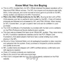 Kansas City Chiefs Super Bowl NFL Charity Auction Over 10 Signatures Football