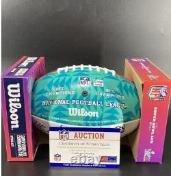 Kansas City Chiefs Super Bowl NFL Charity Auction Over 10 Signatures Football