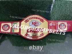 Kansas City Chiefs Super Bowl NFL Football Championship Fan Belt 4mm Brass