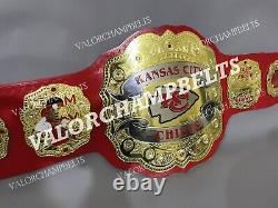 Kansas City Chiefs Super Bowl NFL Football Championship Fan Belt 4mm Brass