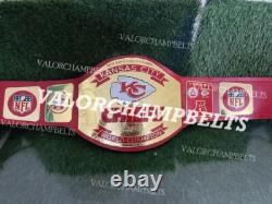 Kansas City Chiefs Super Bowl NFL Football Championship Fan Belt 4mm Zinc