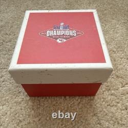 Kansas City Chiefs Super Bowl Ring Replica Paperweight STM Gift