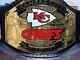Kansas City Chiefs Super Bowl Championship Leather Title Belt 2mm Brass