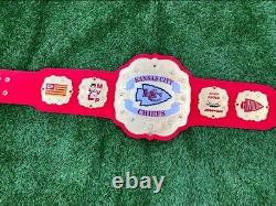 Kansas City Chiefs Super bowl Championship Replica American Football Fan Belt