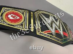 Kansas City Chiefs Super bowl Championship Style Football NFL Fan Belt 4mm Brass