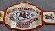 Kansas City Chiefs Super Bowl Championship Title Nfl Belt Adult Size 2mm Brass