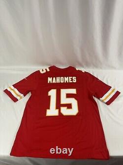 Kansas City Chiefs Superbowl 58 LVIII Patrick Mahomes On Field Jersey Mens Sz L