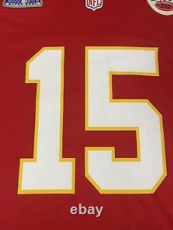 Kansas City Chiefs Superbowl 58 LVIII Patrick Mahomes On Field Jersey Mens Sz L