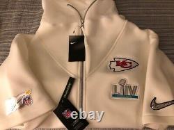 Kansas City Chiefs Superbowl Champions Nike Team Player Media Day Hoodie XXL