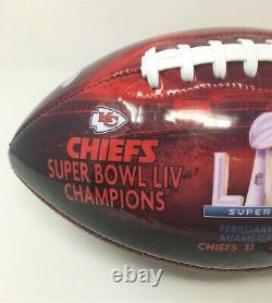 Kansas City Chiefs Superbowl LIV Champion Football Limited Edition Authenticated