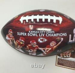 Kansas City Chiefs Superbowl LIV Champion Football Limited Edition Authenticated