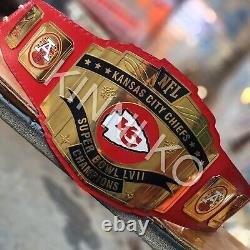 Kansas City Chiefs Superbowl LVII Championship NFL title belt Adult size 2mm