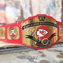 Kansas City Chiefs Superbowl LVII Championship NFL title belt Adult size 2mm