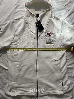 Kansas City Chiefs Sweater Men XL Nike Super Bowl LIV Media Night Showout Hoodie