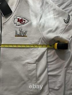 Kansas City Chiefs Sweater Men XL Nike Super Bowl LIV Media Night Showout Hoodie