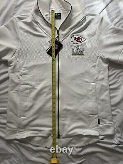 Kansas City Chiefs Sweater Men XL Nike Super Bowl LIV Media Night Showout Hoodie