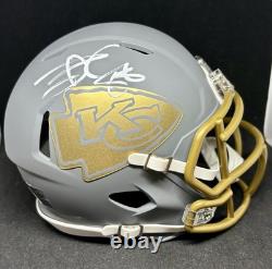 Kansas City Chiefs Travis Kelce Signed Mini NFL Helmet Jsa Coa Super Bowl