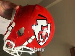 Kansas City Chiefs UNSIGNED Speed Replica Helmet Super Bowl 54 Champs Decal