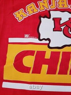 Kansas City Chiefs Vintage 1994 NFL T Shirt Patrick Mahomes Large L USA Made EUC