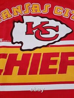 Kansas City Chiefs Vintage 1994 NFL T Shirt Patrick Mahomes Large L USA Made EUC