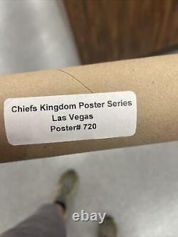 Kansas City Chiefs Vs Las Vegas Raiders 2022 Poster! 720/1000