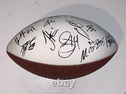 Kansas City Chiefs football Superbowl Champs signed Reid Kelce Hill