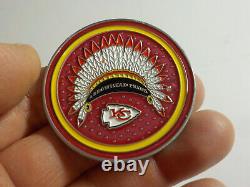 Kansas City KC Chiefs Arrowhead Pride Challenge Coin Mahomes Super Bowl NFL MVP
