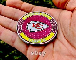 Kansas City KC Chiefs Arrowhead Pride Challenge Coin Mahomes Super Bowl NFL MVP