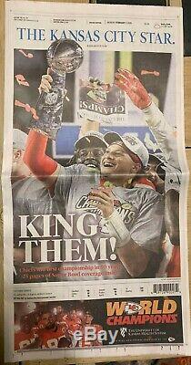Kansas City Star Newspaper 2-3-20 Super Bowl Chiefs