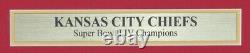 Kansas City Star Super Bowl Patrick Mahomes Chiefs Front Newspaper Framed 149405