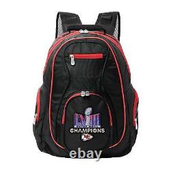 Kansas city Chiefs Super Bowl LVIII Champions Premium Laptop Backpack- Red Trim