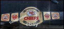 Kansas city chiefs super bowl championship Replica Football fan belt Adult Size