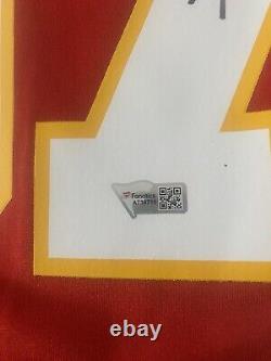 Kc Chiefs Super-bowl Champion Travis Kelce Autographed Custom Framed Jersey Cert