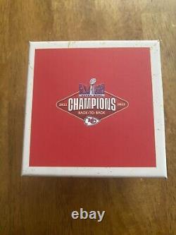 Kc Kansas City Chiefs Super Bowl Ring Paperweight 2024 Season Ticket Member Gift