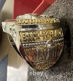 Kc Kansas City Chiefs Super Bowl Ring Paperweight 2024 Season Ticket Member Gift