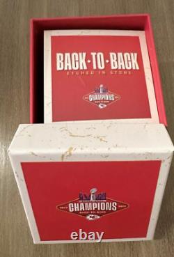 Kc Kansas City Chiefs Super Bowl Ring Paperweight 2024 Season Ticket Member Gift