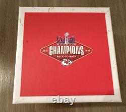 Kc Kansas City Chiefs Super Bowl Ring Paperweight 2024 Season Ticket Member Gift
