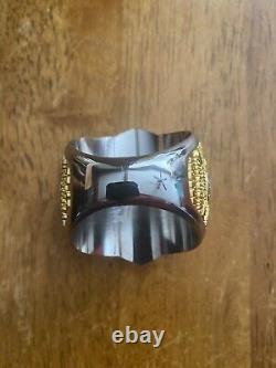 Kc Kansas City Chiefs Super Bowl Ring Paperweight 2024 Season Ticket Member Gift