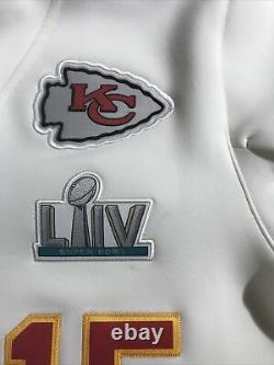 L Nike Super Bowl 54 Authentic Sideline Hoodie Mahomes Kansas City Chiefs