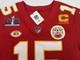Large 44 Mahomes #15 Super Bowl Lviii 58 Vapor Fuse Elite Jersey Red Chiefs